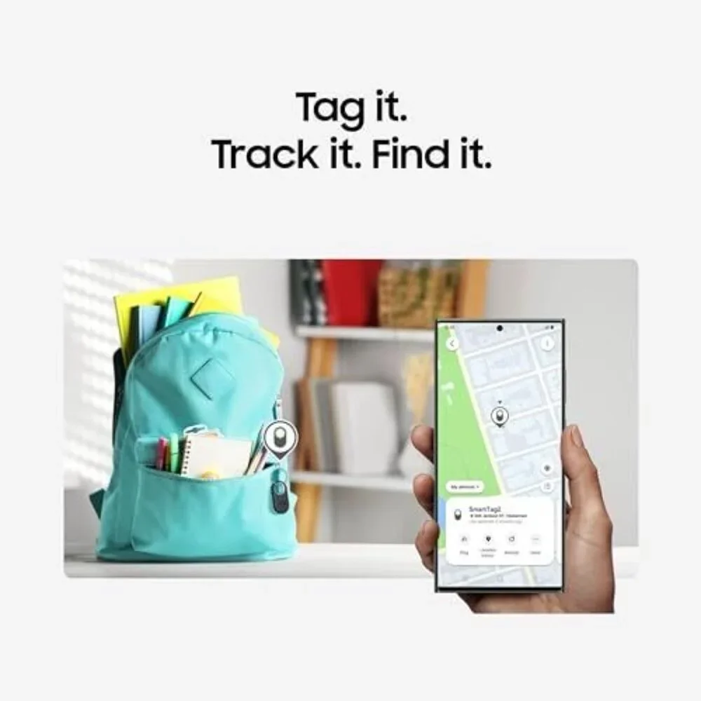 Samsung - Galaxy SmartTag2 - White